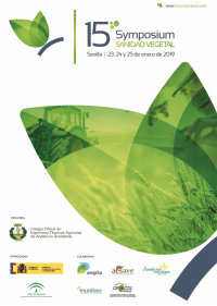 Cartel del 15º Symposium Nacional de Sanidad Vegetal